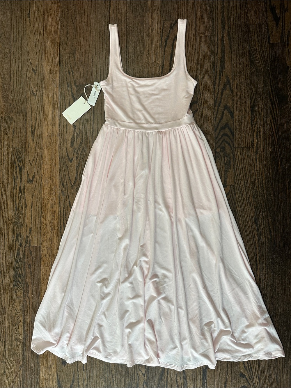 Wilfred Light Pink Sleeveless Maxi Dress
